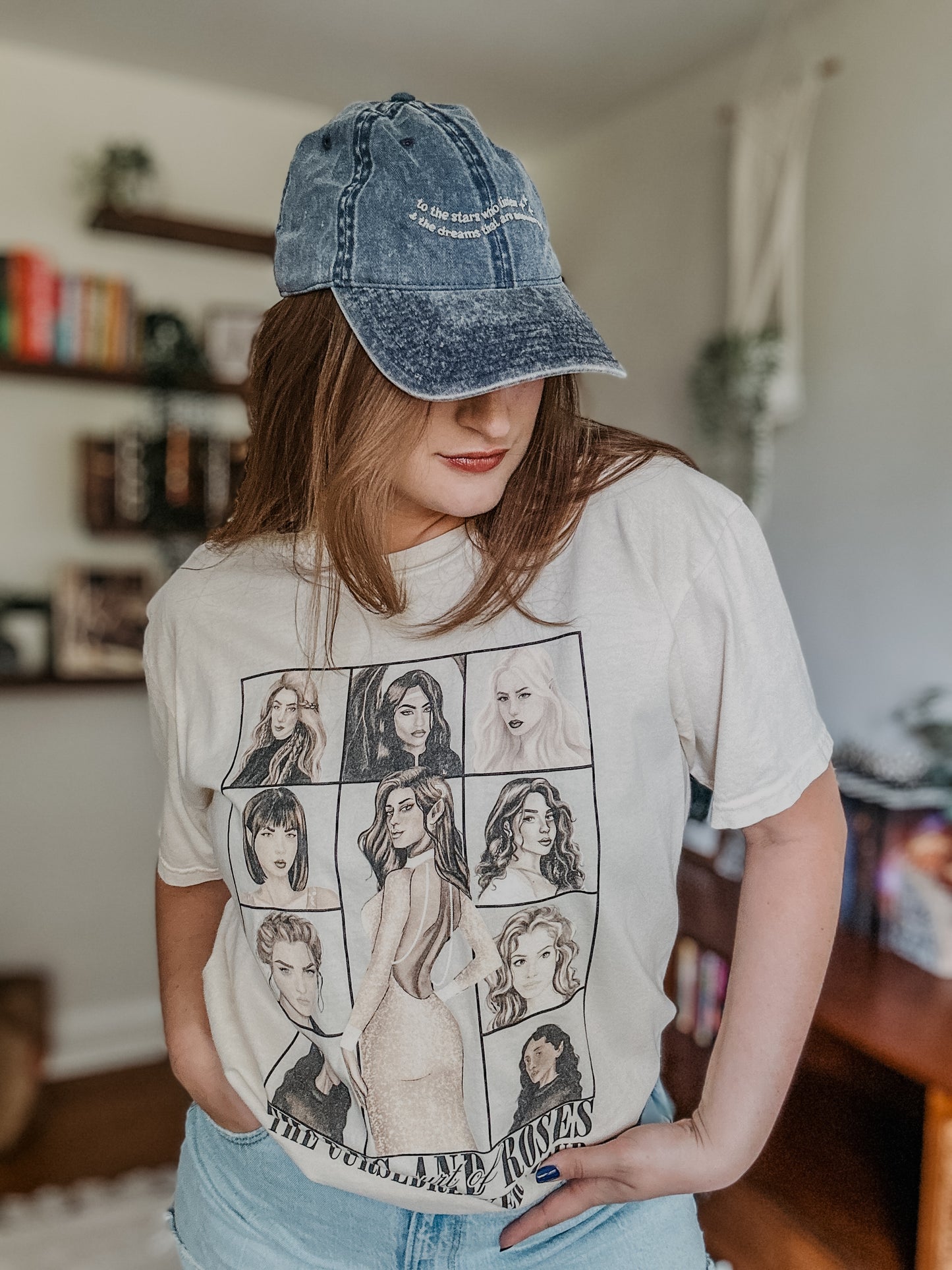 To the Stars Who Listen Embroidered Hat