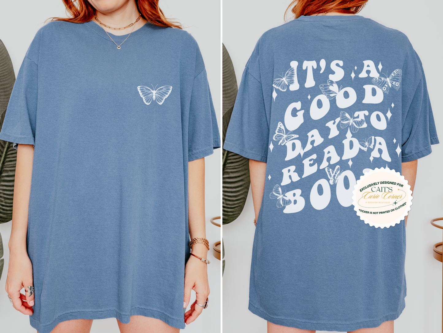 It's a Good Day to Read a Book Comfort Colors Tee