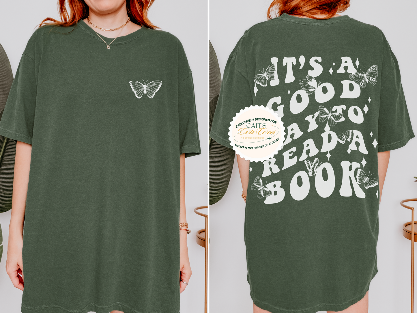 It's a Good Day to Read a Book Comfort Colors Tee