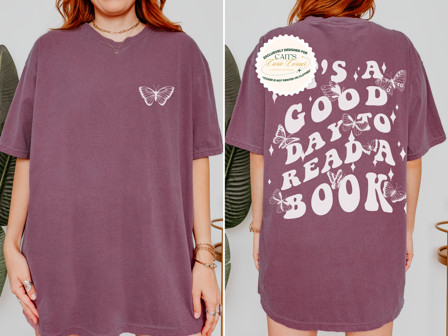 It's a Good Day to Read a Book Comfort Colors Tee