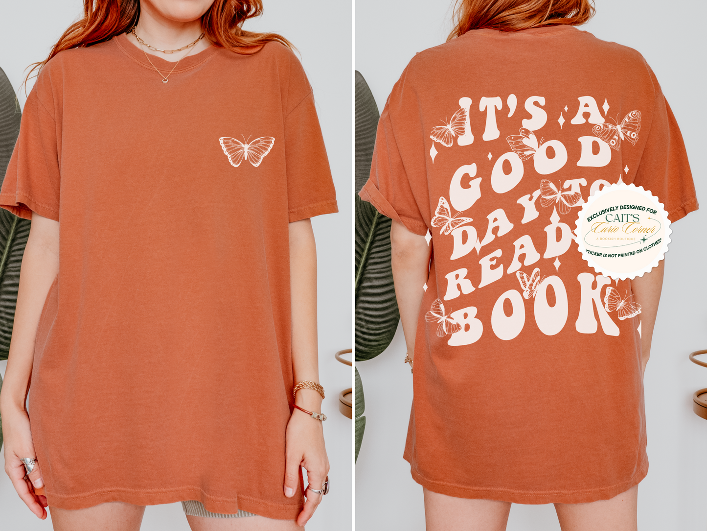 It's a Good Day to Read a Book Comfort Colors Tee