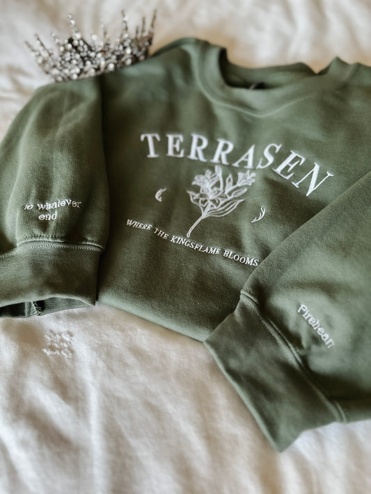 Terrasen Embroidered Sweatshirt