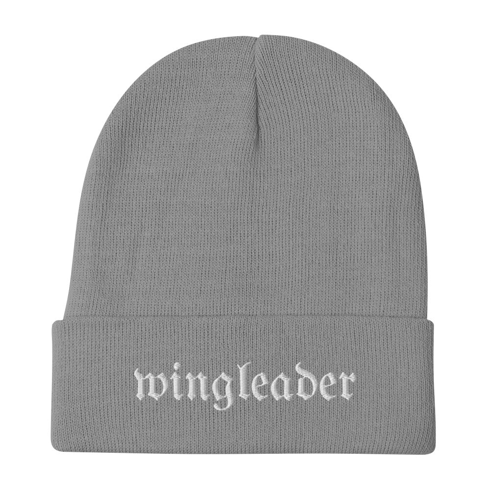 Wingleader Embroidered Beanie